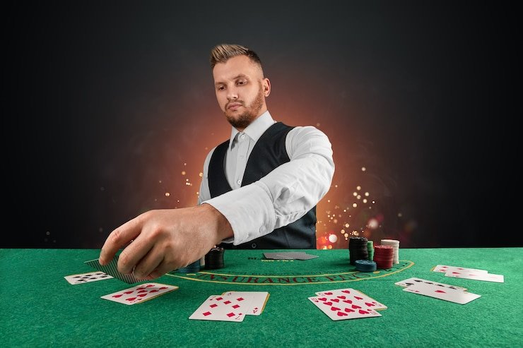 Dashboard riwayat permainan dan transaksi Three Card Poker